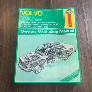 Haynes Volvo 240 Series 1974-1986 Owners Workshop Car Auto Repair Manual #270